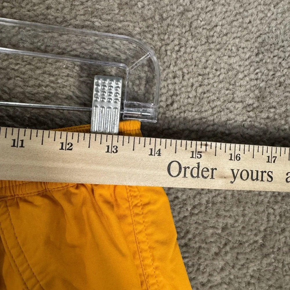 Marmot Shorts Mens Medium Yellow Quick Dry‎ Nylon Mesh Lined Swim Trunks Pockets
